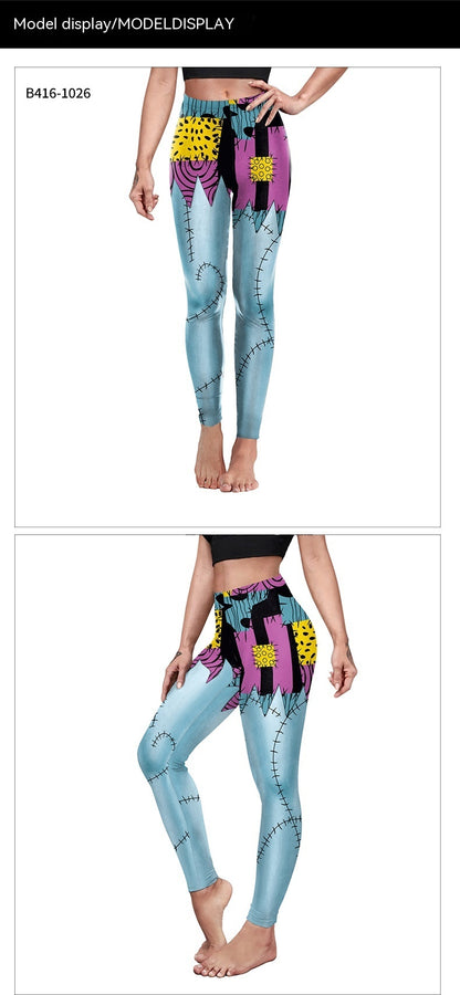 Halloween Print Hip Shaping Leggings