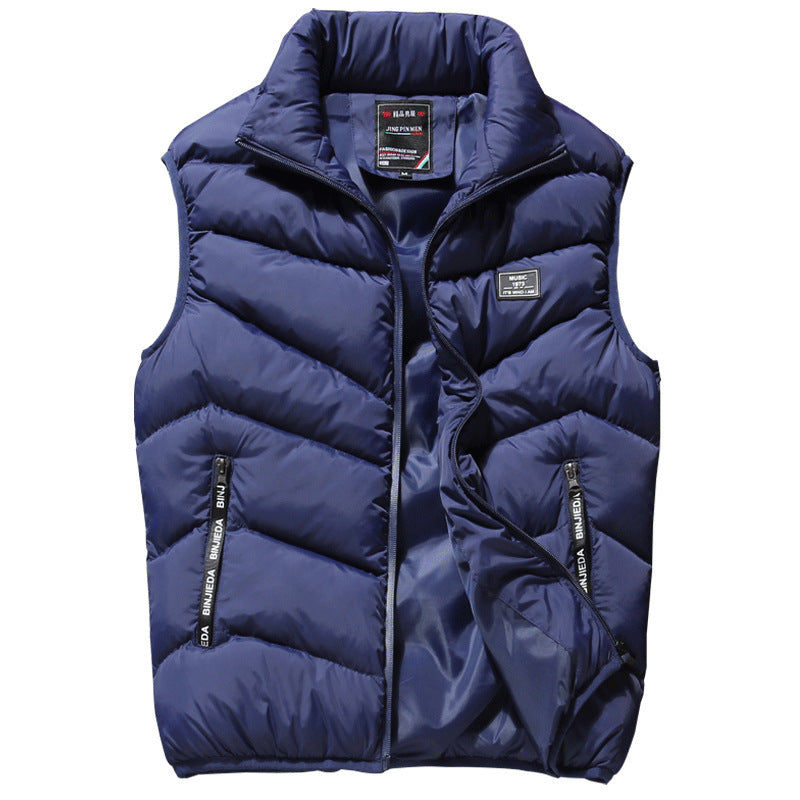 Large Size Men's Autumn Body-Warmer Vests