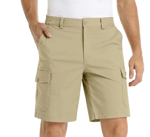 Solid Color Men's Cargo Pants