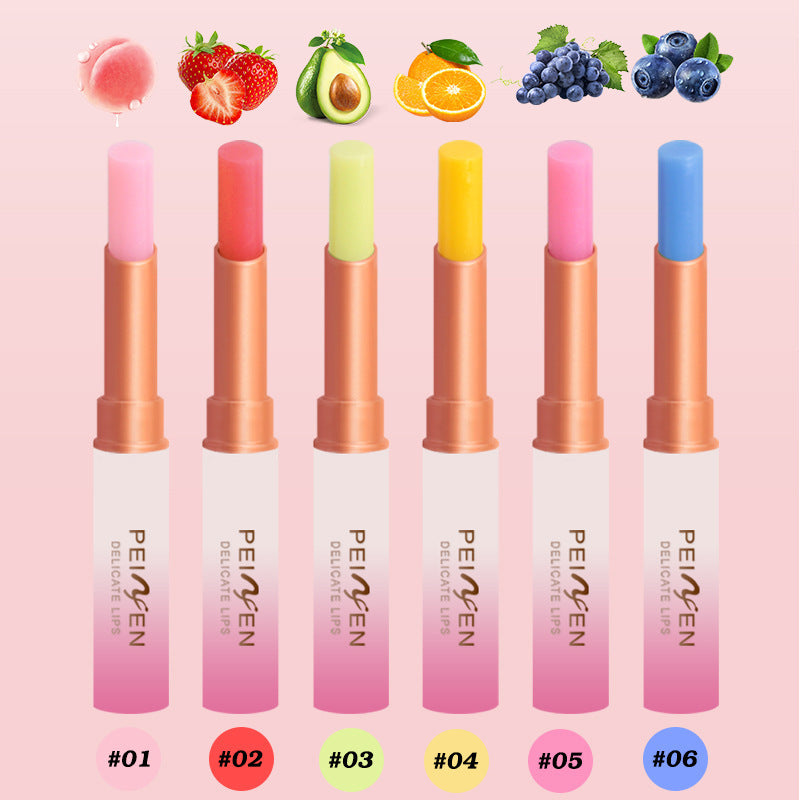 Jelly Fruit Color-changing Lipstick Nourishing Moisturizing