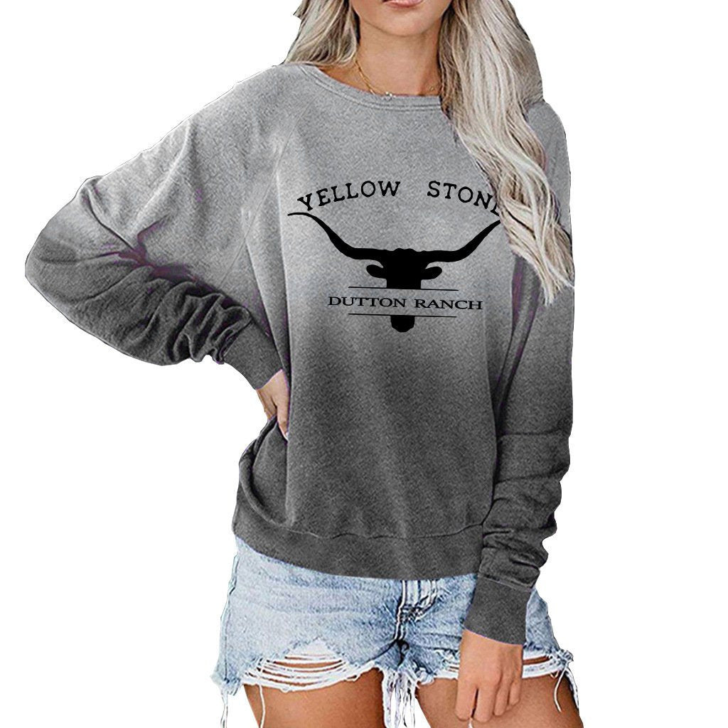 Long-sleeved Round Neck Casual Sweaters