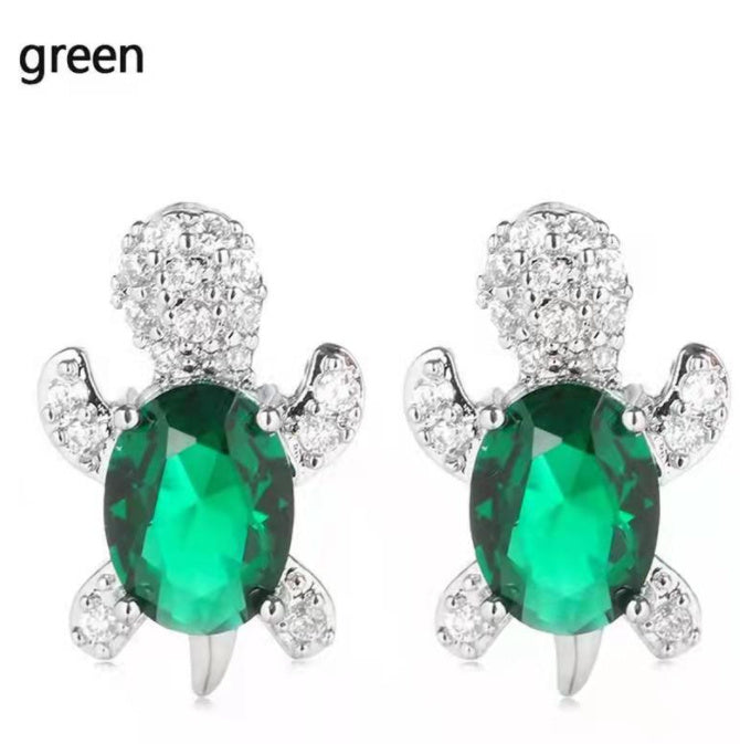 Cute turtle earrings