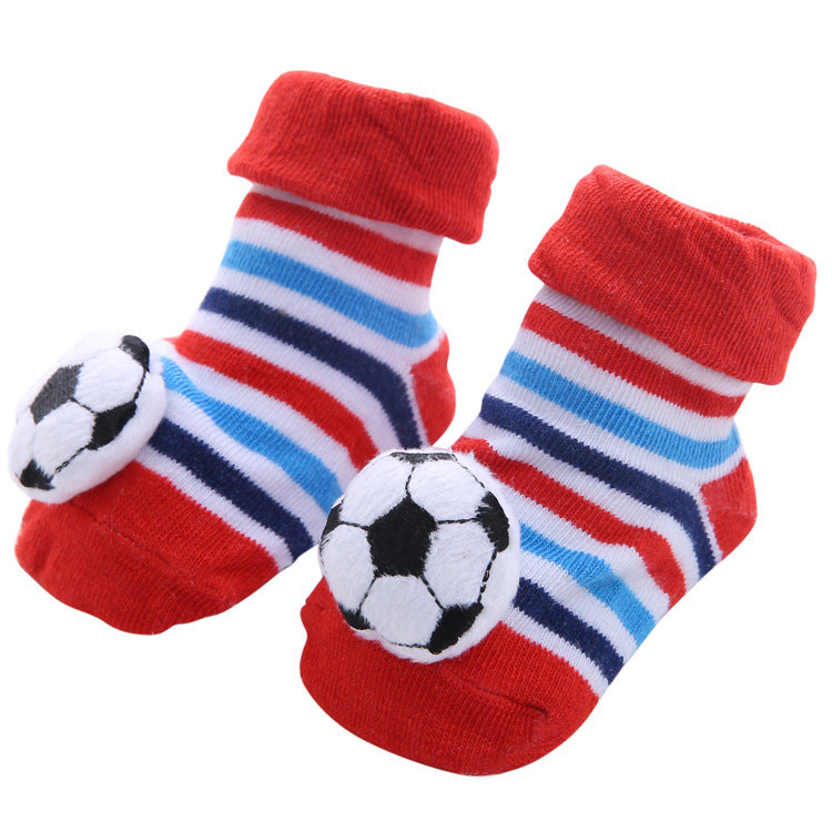 Cartoon Anti-Skid Three-Dimensional Baby Socks Newborn Baby Socks Doll Socks Wholesale