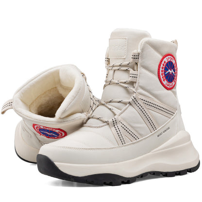 Snow Boots Fleece-lined Thickened