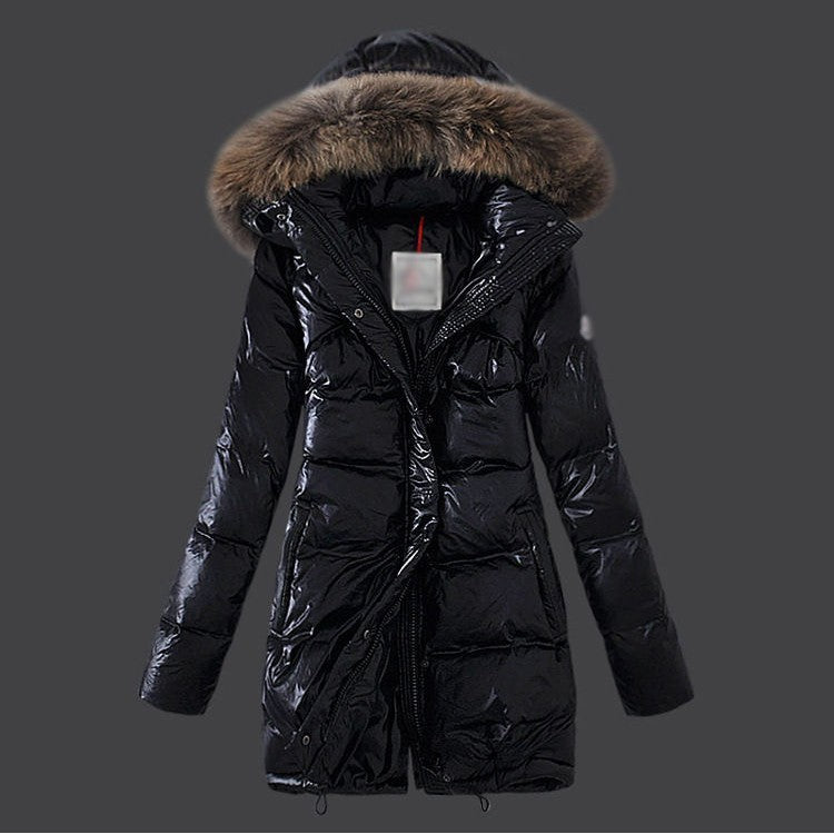 Fur Collar Thick Slim Down Padded Jackets