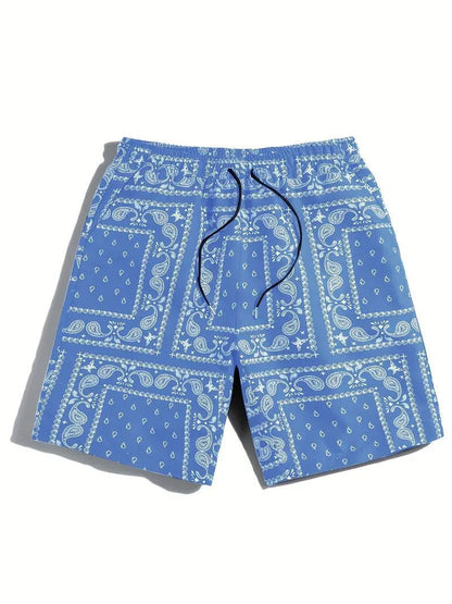 Loose Straight Beach Shorts