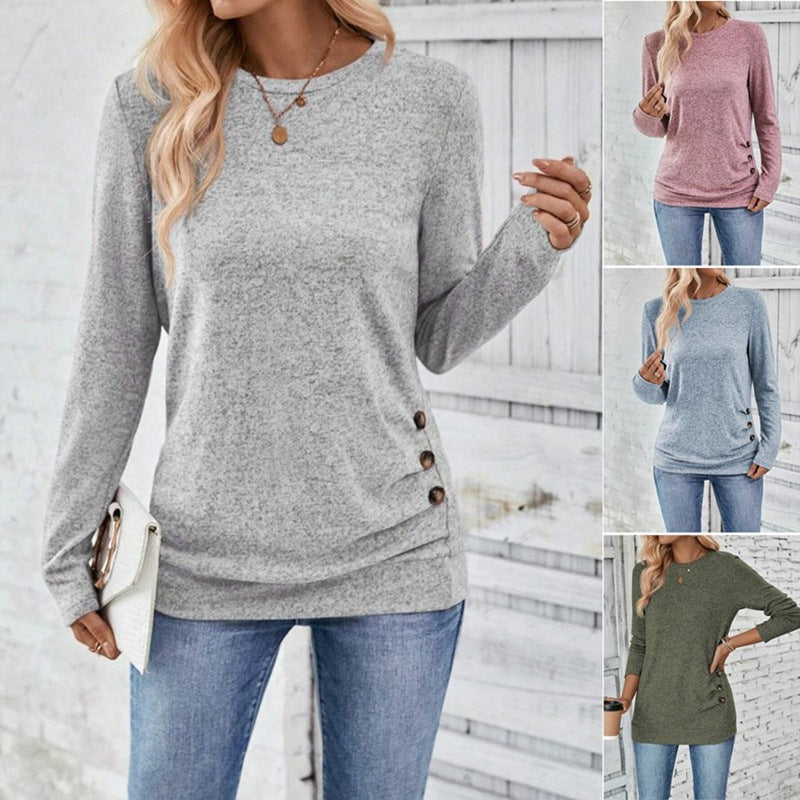 Long Sleeve Hollowed Leisure Sweaters