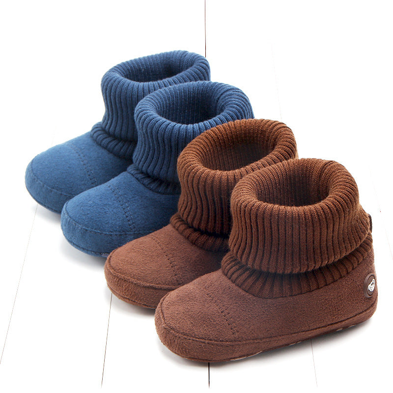 Three-color baby shoes fashion children's boots baby boots