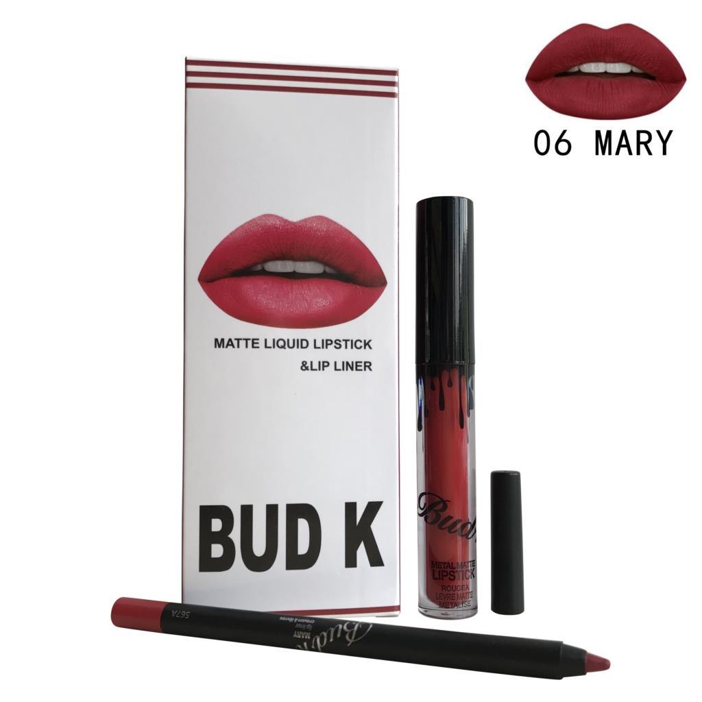 BUD K Liquid Matte Lipstick+Eyeliners