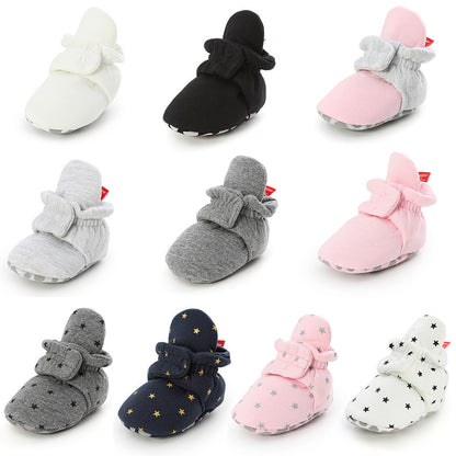 Indoor treasure cotton breathable baby warm shoes