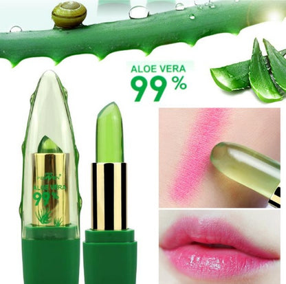 Aloe Vera Gel Color Changing Lipstick Gloss