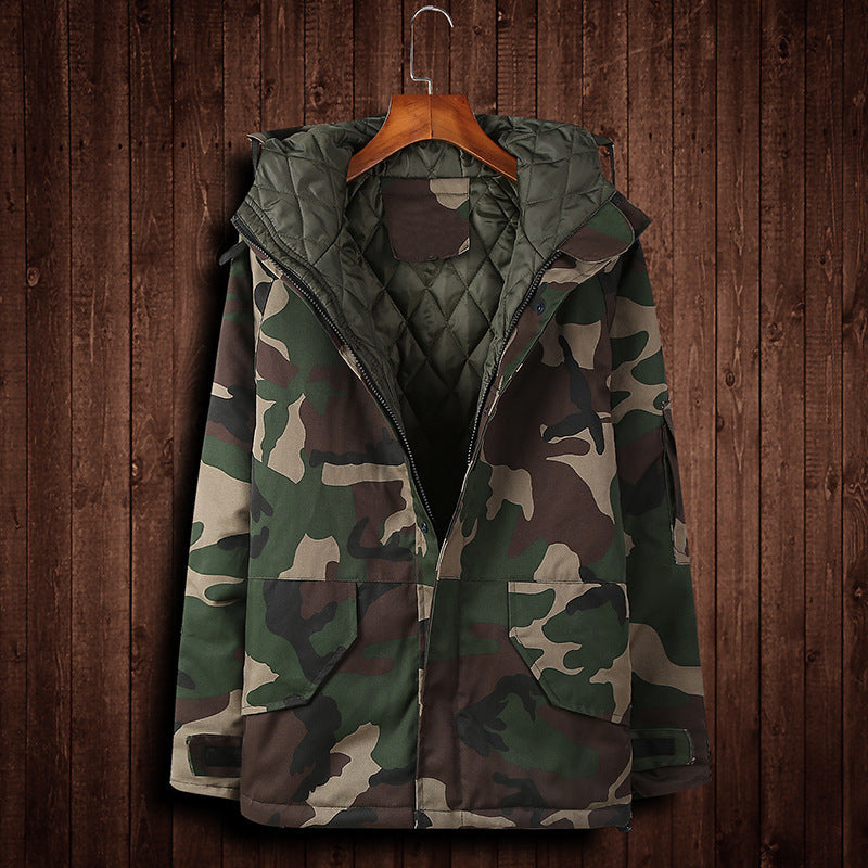 Camouflage cotton jackets