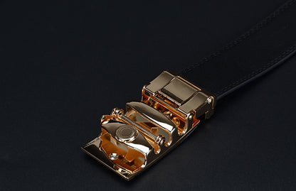 Male pin buckle belts