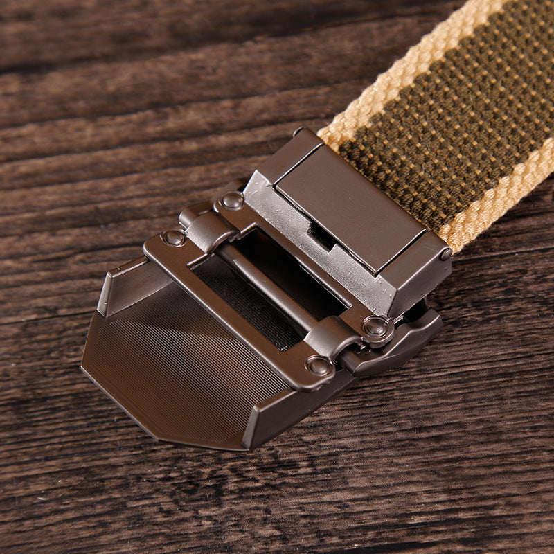 Canvas alloy buckle belts