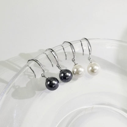 Sterling Silver Pearl Earrings