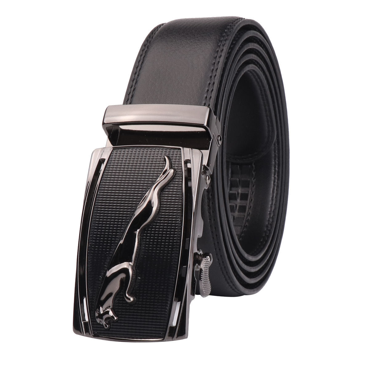 Leather men's belts