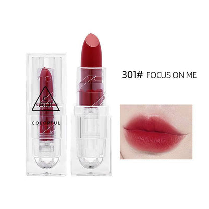 Makeup ice cube transparent lipstick matte