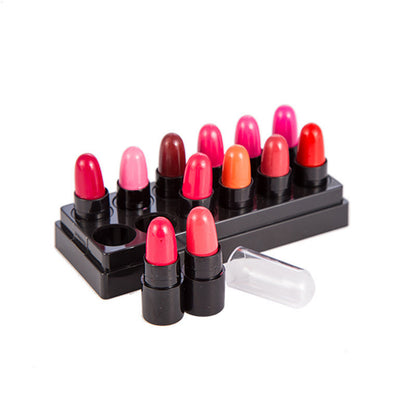 12-Farben-Set kleine Lippenstifte