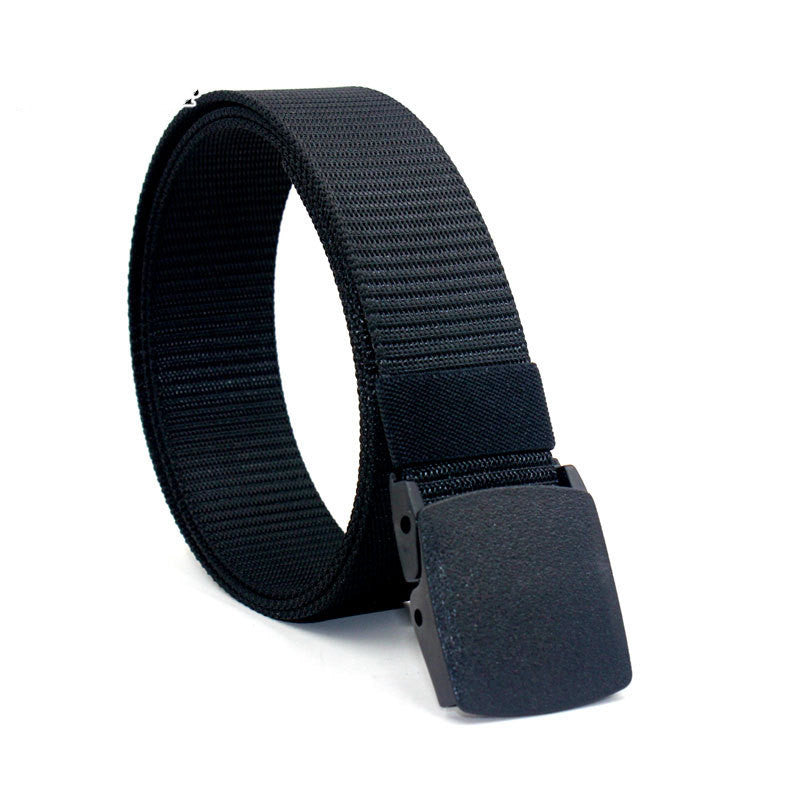 Plastic buckle without iron and magnetic belt