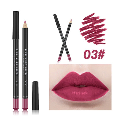 Wasserfester und langlebiger matter Lipliner