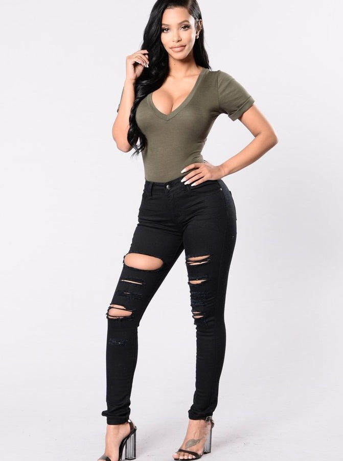 Casual sexy jeans