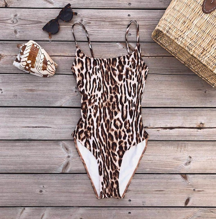 Siamese leopard swimsuit