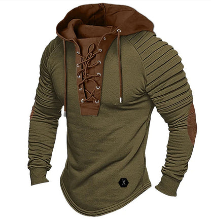 Spring And Autumn Hooded Bronzing Sweatshirts