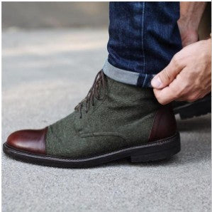 Customized Color Matching Men's Boots Foreign Trade New Basic Boots Men