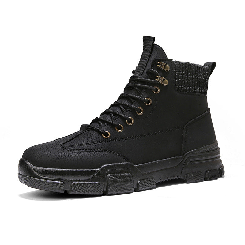 Shoes Men's Martin Boots Men's Autumn And Winter High Boots