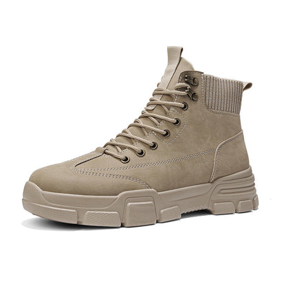 Shoes Men's Martin Boots Men's Autumn And Winter High Boots