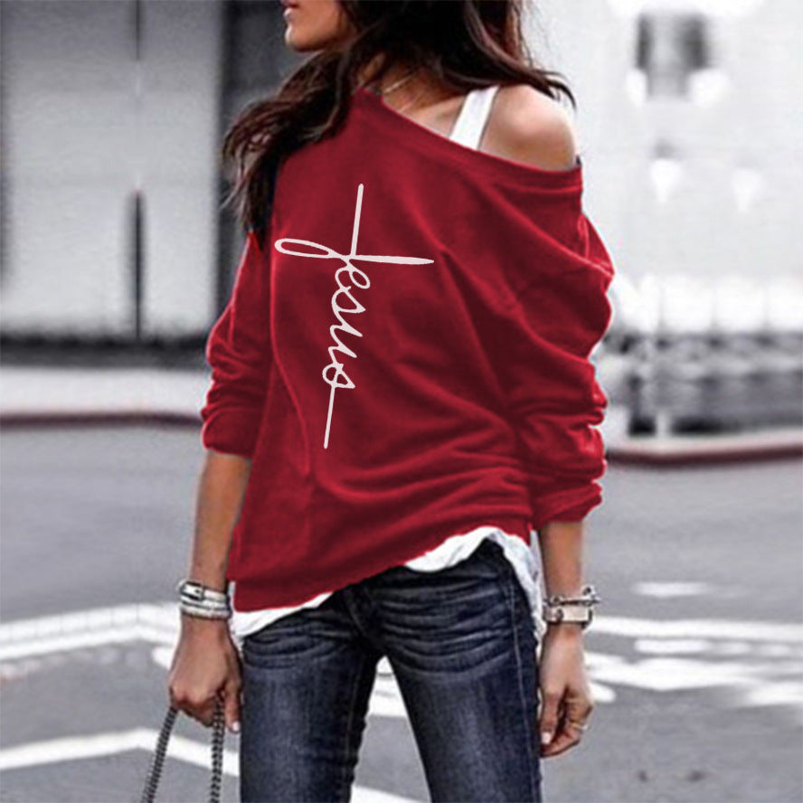 Printed Casual Sweaters