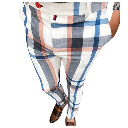 Men's plaid pants