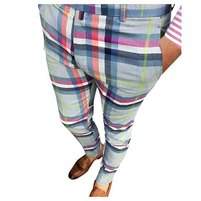 Men's plaid pants