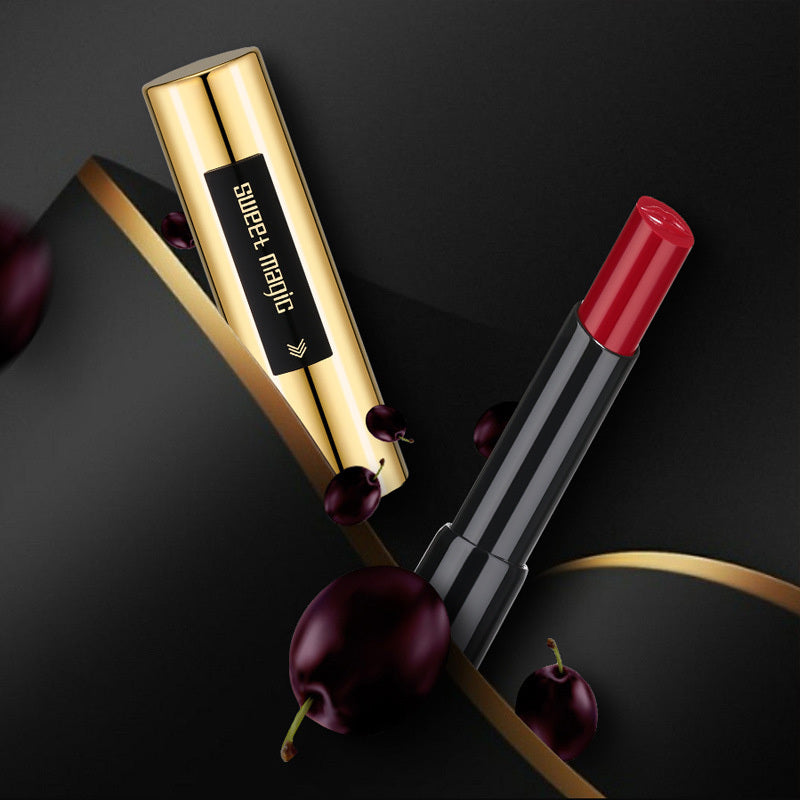 sweet magic black wolfberry moisturizing lipstick moisturizing non-marking rotten tomato cherry lipstick 6 colors 532