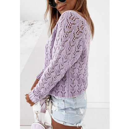 Casual Hollow Sexy Loose Sweaters