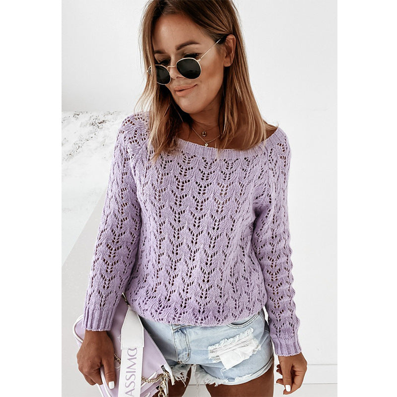 Casual Hollow Sexy Loose Sweaters