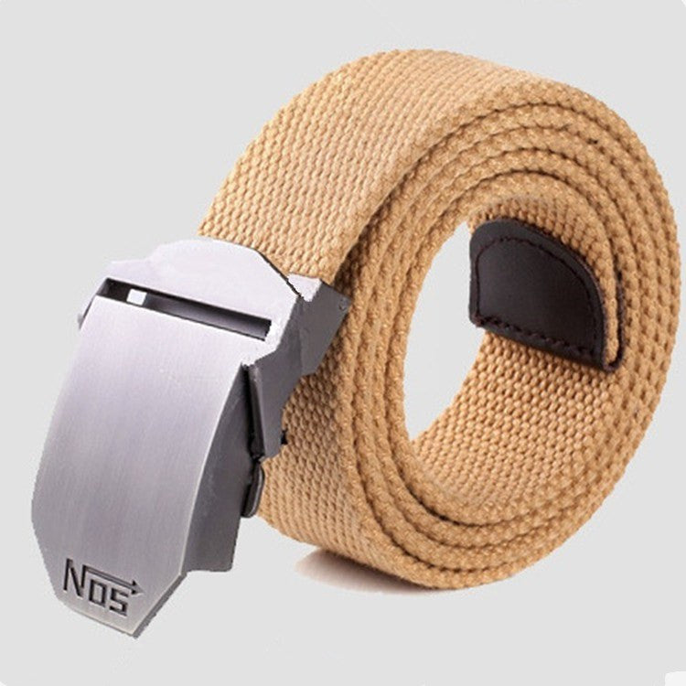 Canvas alloy buckle belts