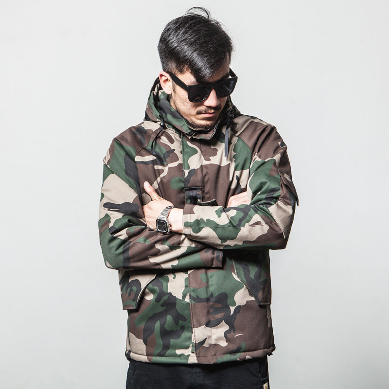 Camouflage cotton jackets