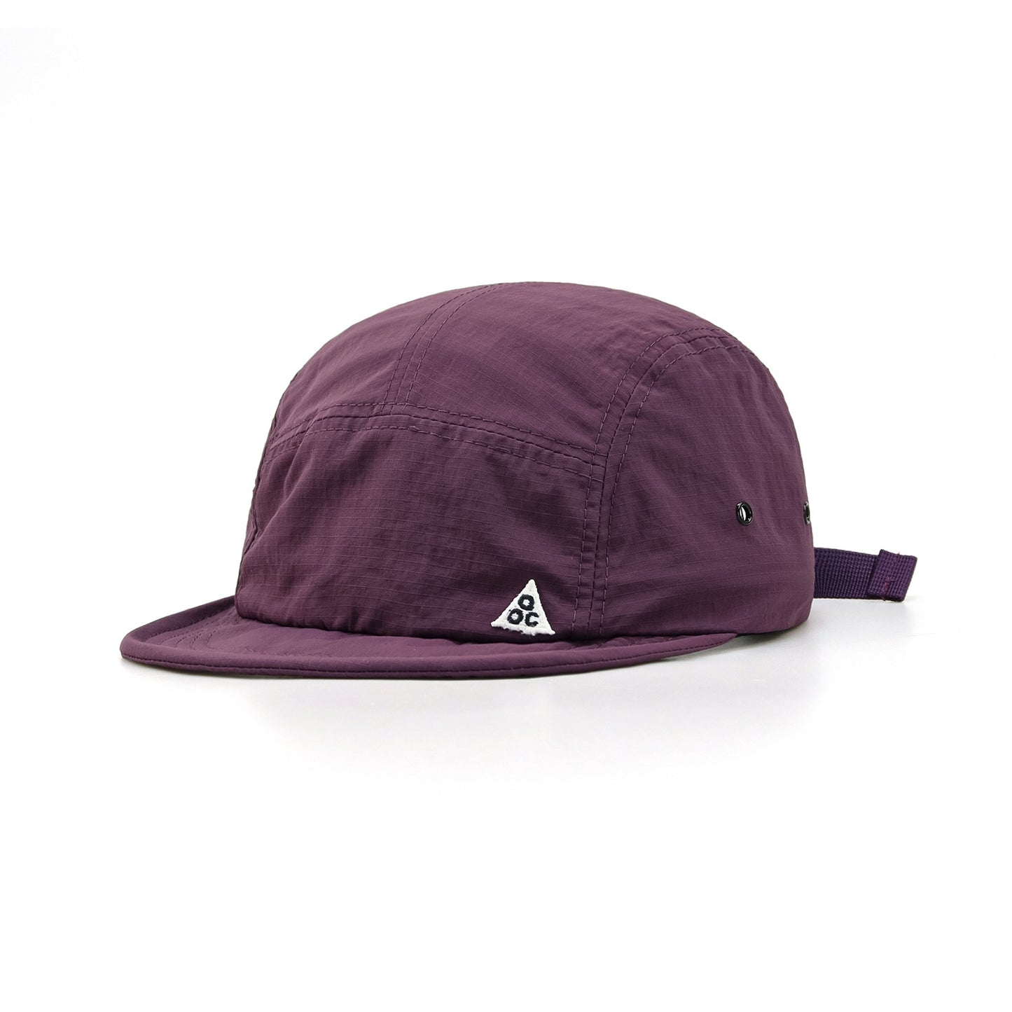 Short Brim Embroidered Peaked Caps