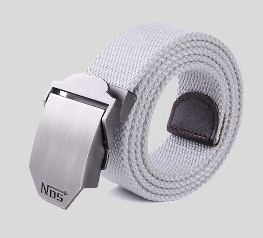 Canvas alloy buckle belts