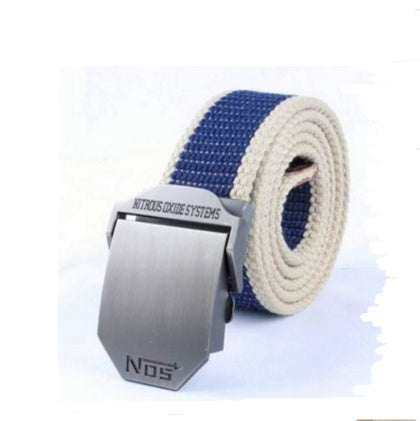 Canvas alloy buckle belts