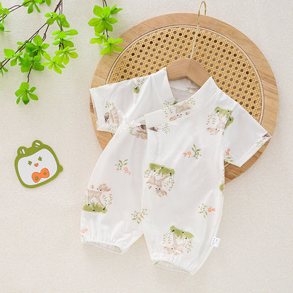 Baby onesies Summer combed cotton