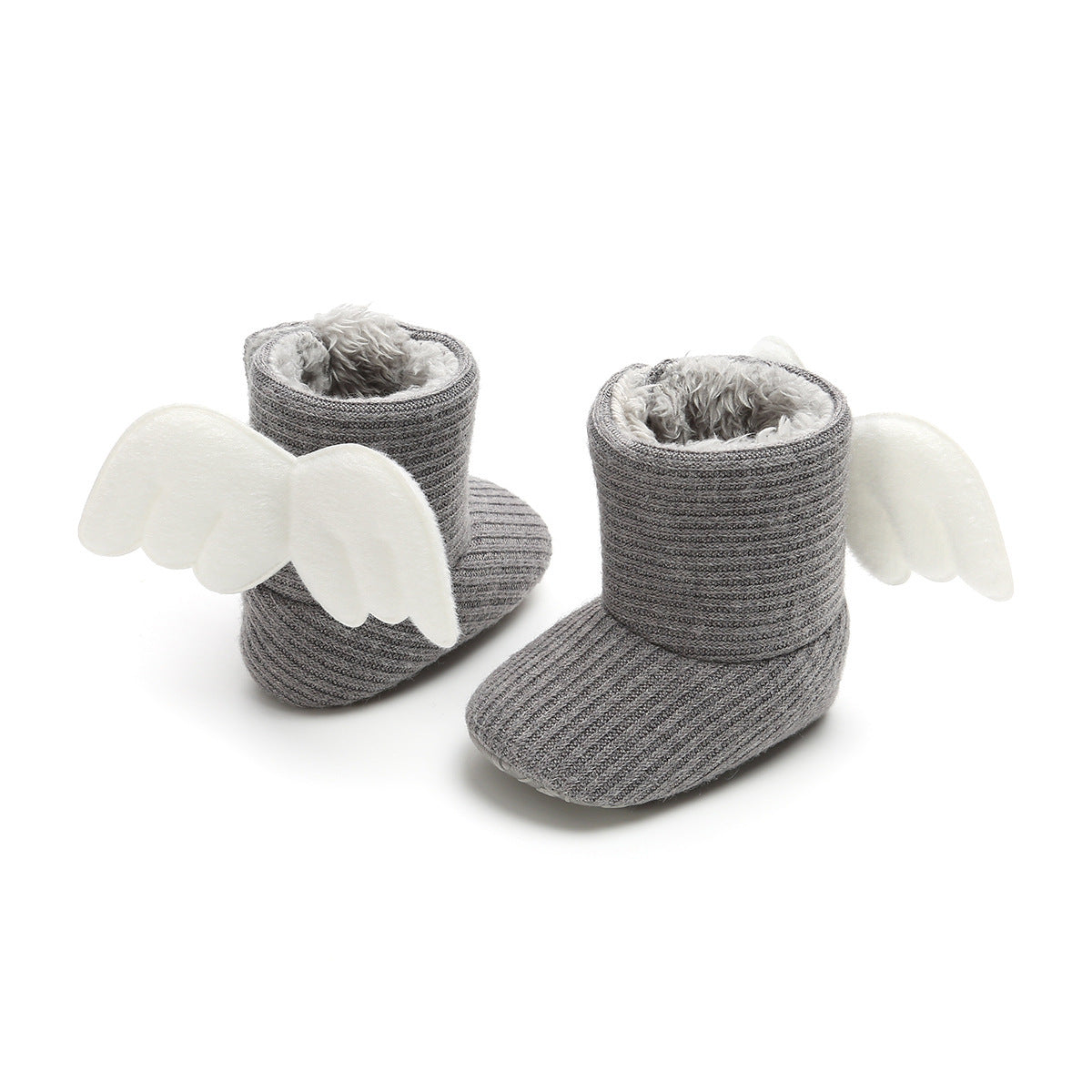 Winter Warm Small Wing High Boots Baby Cotton Boots