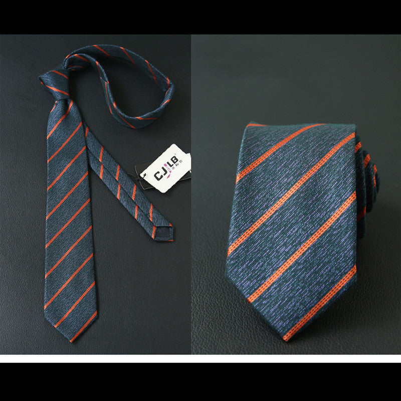 Male business striped retro suit ties