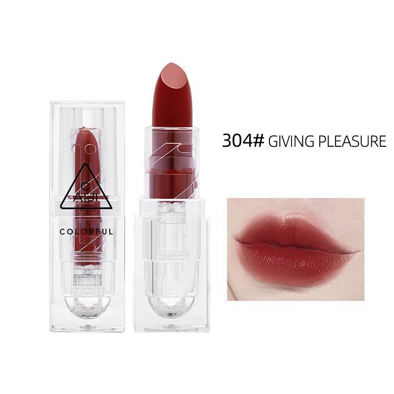 Makeup ice cube transparent lipstick matte