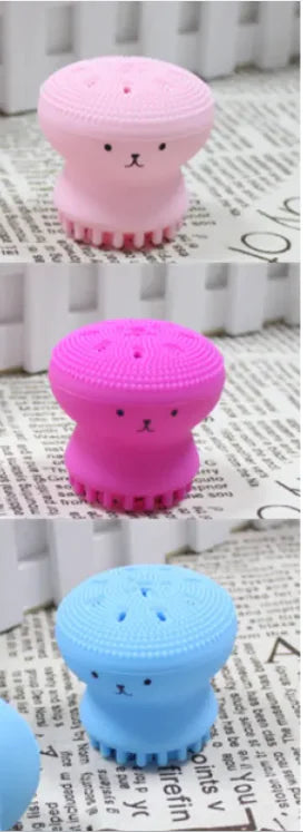 Silicone Cleansing & Exfoliating Brush – Cute & Effective Skin Care Tool