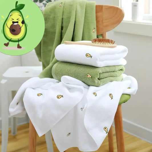 Cotton Avocado Towel Sets