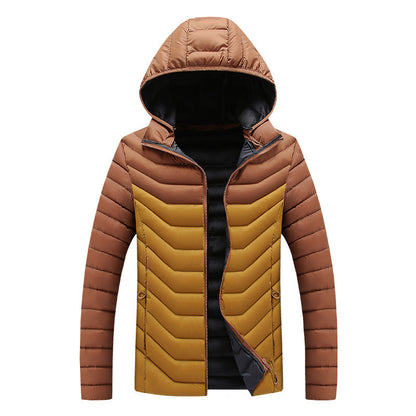 Hooded Padded Winter Jackets Slim Fit