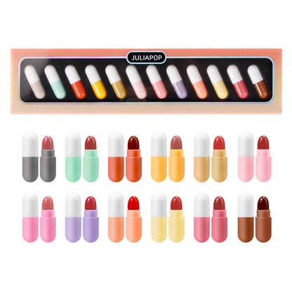 Capsule 12 Color Mini Lipstick Set