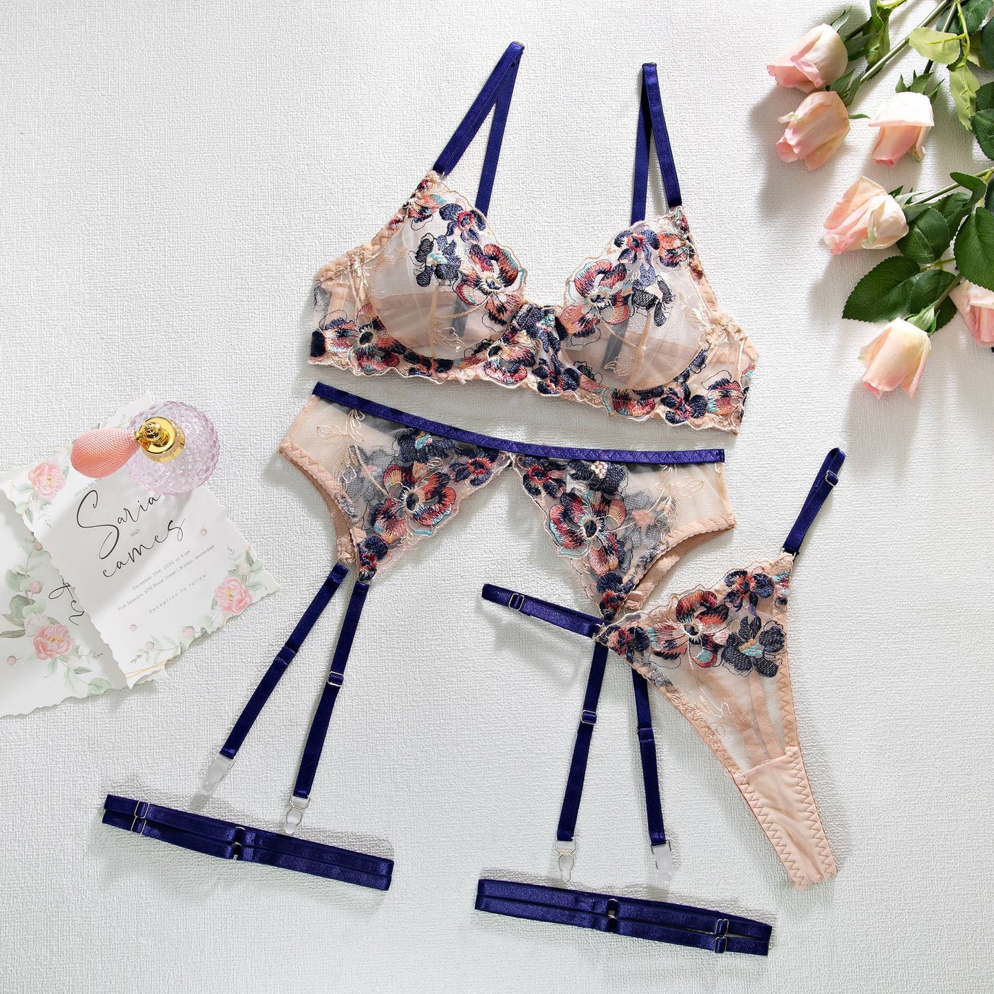 Embroidery Style Lingerie